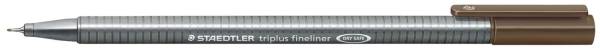 STAEDTLER Feinliner Triplus sepia coloriert 334-77 0,3mm