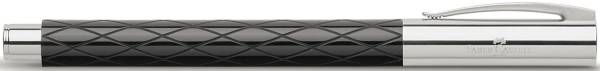 FABER CASTELL Füller Kolben M Ambition schw. 148920 Rhombus