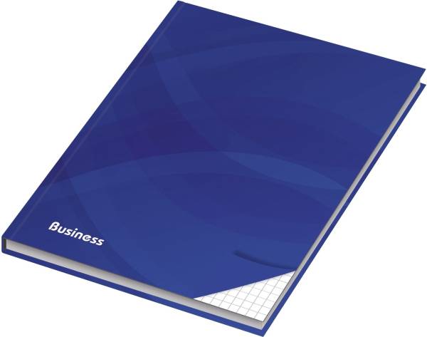 RNK Notizbuch A4 Business blau 46499 96Bl kariert