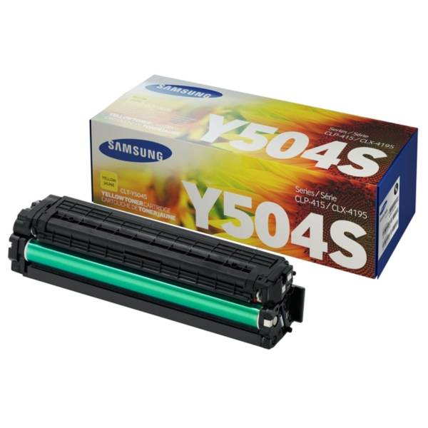 HP Lasertoner CLT-Y504S yellow SU502A