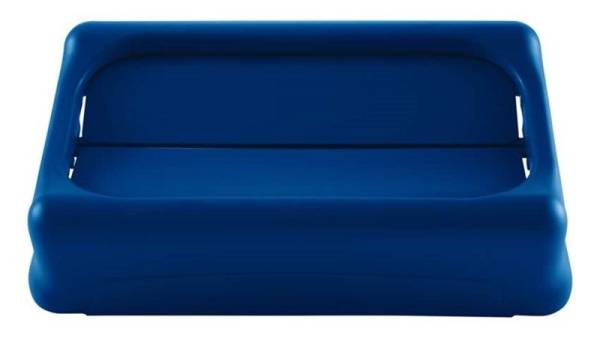 RUBBERMAID Slim Jim® Schwingdeckel, blau FG267360BLUE