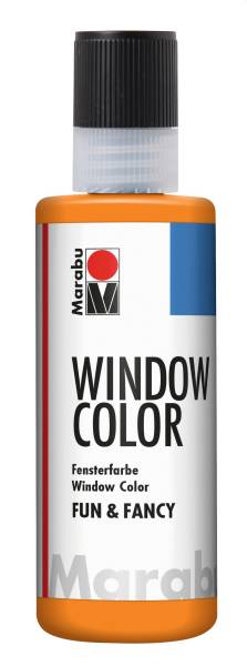 MARABU Fensterfarbe Fun&Fancy orange 04060 004 013 80ml
