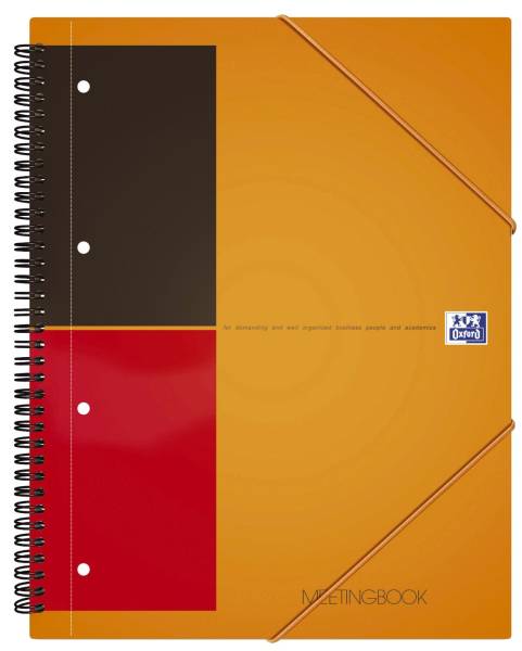 OXFORD Meetingbook A4 80Bl lin. 100104296 Premium