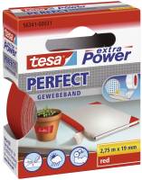 TESA Gewebeband 19mmx2,75m rot 56341-00031-04