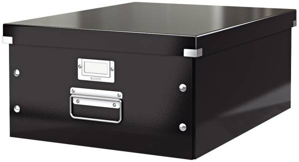 LEITZ Archivbox für DIN A3 schwarz 6045-00-95 Click&Store