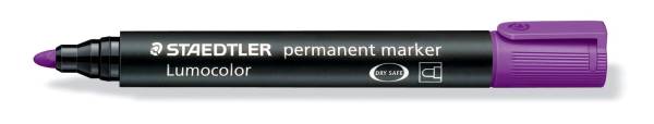 STAEDTLER Permanentmarker Lumocolor violett 352-6/M