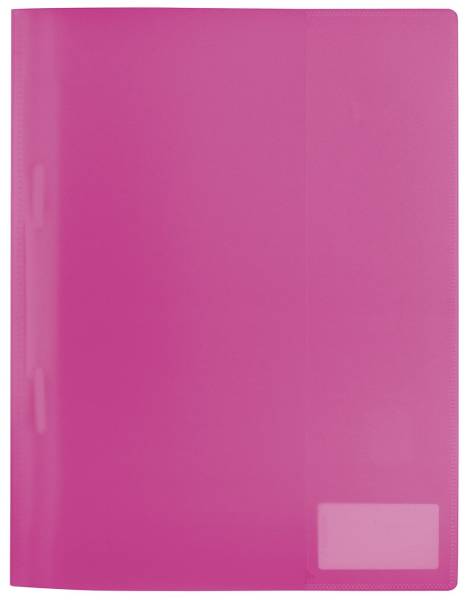 HERMA Schnellhefter A4 PP transluzent pink 19491