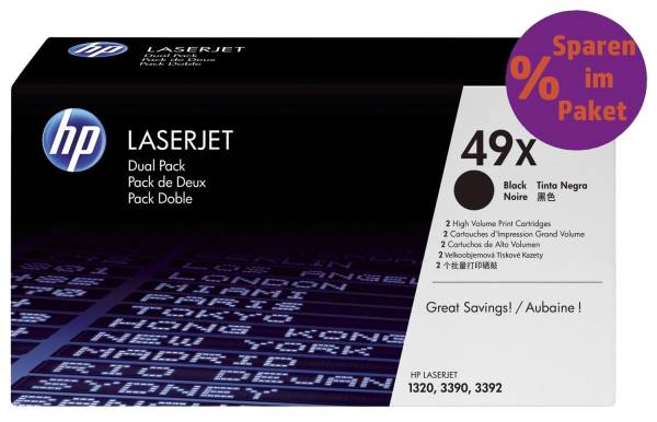 HP Lasertoner Nr. 49X schwarz Q5949X