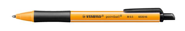 STABILO Kugelschreiber Pointball schwarz 6030/46 0,5mm