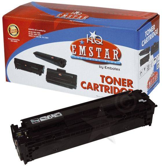EMSTAR Lasertoner schwarz H666 CB540A