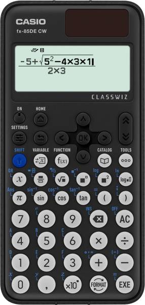 CASIO Schulrechner wissenschaftlich schwarz FX-85DECW