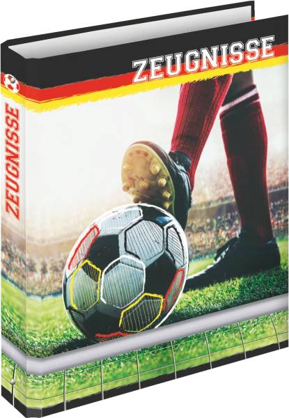 RNK Zeugnisringbuch A4 Fußballfieber 46782 4R/20mm