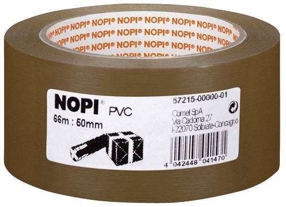 NOPI Packband 50mm 66m braun 57215-00000-01 PVC