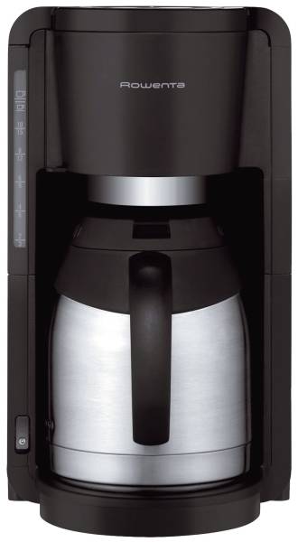 ROWENTA Filter-Kaffeemaschine 850W 1,25l schwarz CT 3818 ADAGIO EDELSTAHL