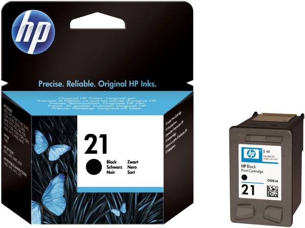 HP Inkjetpatrone Nr. 21 schwarz C9351AE 5ml