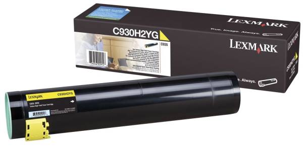 LEXMARK Lasertoner HY yellow C930H2YG