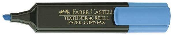 FABER CASTELL Textmarker Textliner 48 blau 154851 nachfüllbar
