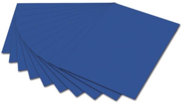 FOLIA Fotokarton 50x70cm königsblau 6135 E 300g