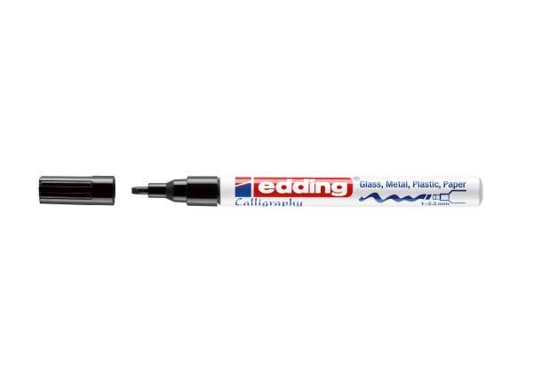 EDDING Lackmalstift schwarz 753001 1-2,5mm