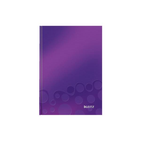 LEITZ Notizbuch A5 WOW lin. violett 4627-10-62 metallic