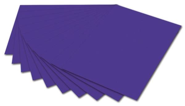 FOLIA Fotokarton 50x70cm d.violett 6132 E 300g