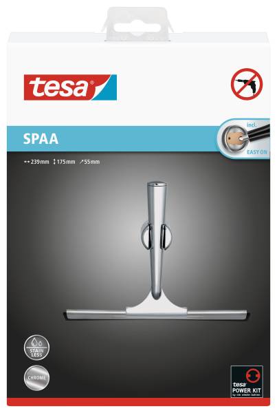 TESA Duschabzieher chrom/weiß 40345-00000-00 SPAA