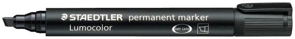 STAEDTLER Permanentmarker Lumocolor schwarz 350-9 Keilsp. 2-5mm