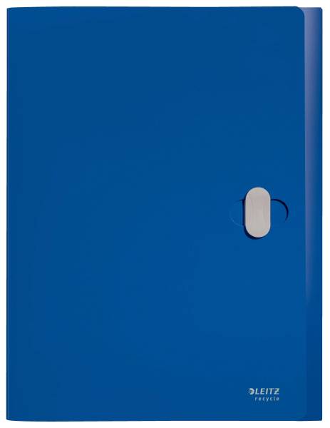 LEITZ Heftbox Recycle A4 PP blau 4623-00-35