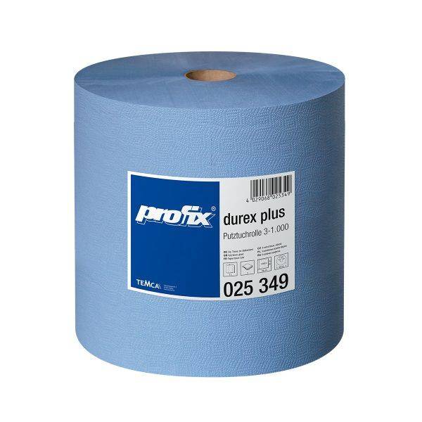 PROFIX Putztuch Durex plus 38x36cm blau 025349 3-lagig Rl1000Bl