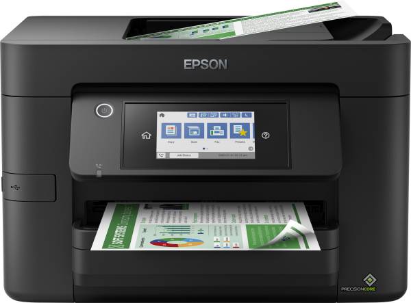 EPSON Multifunktionsdrucker WF-4820DWF schwarz C11CJ06403 WorkForce Pro