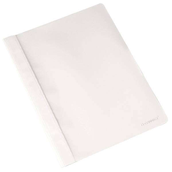 Q-CONNECT Schnellhefter A4 weiß KF01658 400130681 Plast