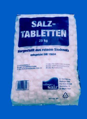 RASAL Regeneriersalz Tablettenform 25kg 120010610