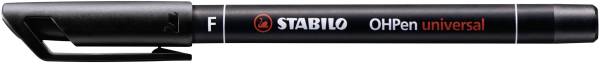STABILO Folienschreiber OHPen F schwarz 842/46 permanent