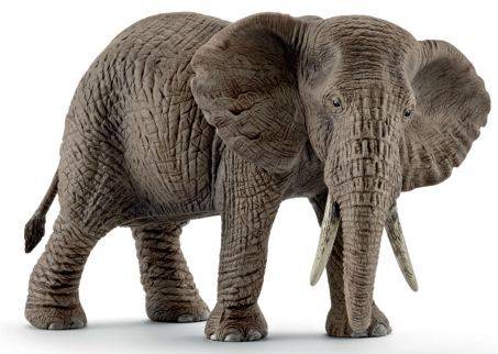 SCHLEICH Spielzeugfigur Afrikanische Elefantenkuh 14761