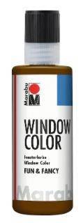 MARABU Fensterfarbe Fun&Fancy dkl.braun 04060 004 045 80ml