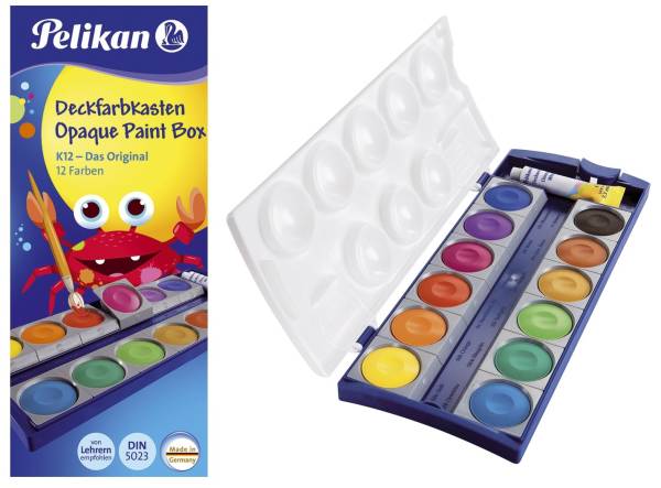 PELIKAN Farbkasten 12er 400196937 720250 735K/12