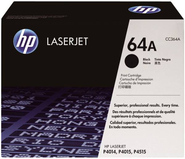 HP Lasertoner Nr. 64A schwarz CC364A