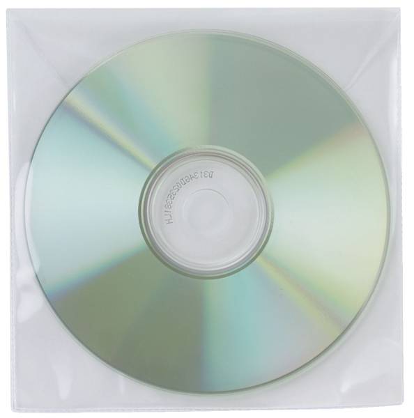 Q-CONNECT CD Hülle 50ST transp. ungelocht KF02207