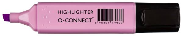 Q-CONNECT Textmarker pastellviolett KF17962 2-5mm