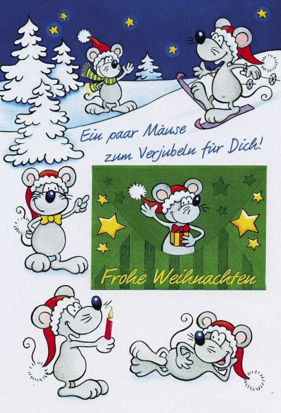 BSB Weihnachtsgeldscheinkarte 22-8162 Bild