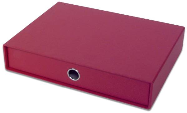 RÖSSLER Schubladenbox SOHO für A4 rot 1524452360