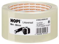 NOPI Packband 50mm 66m transparent 57952-00000 PP Universal