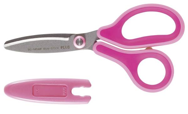 PLUS JAPAN Kinderschere 145mm Fitcut Curve pink 35064