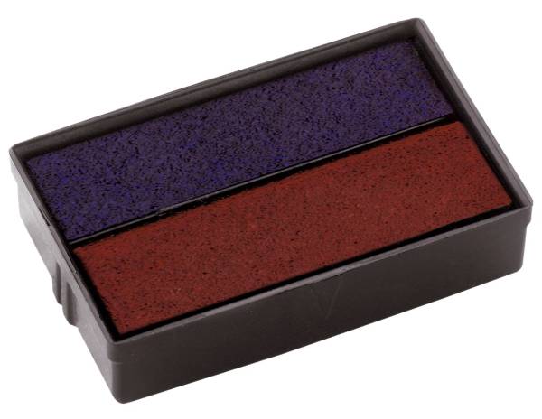 COLOP Ersatzkissen 2ST rot/blau E10/2BP (91-387090) 107132