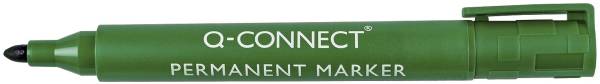 Q-CONNECT Permanentmarker M grün KF01773 Rundspitze