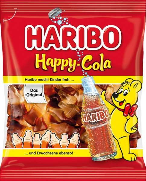 HARIBO Fruchtgummi Happy Cola 175g 300945