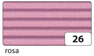 FOLIA Bastelwellpappe rosa 741026 50x70cm