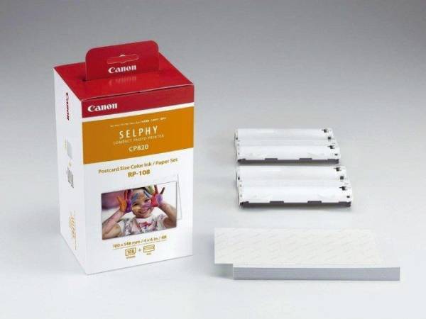 CANON Inkjetpatrone RP-108 fbg. + Papier 8568B001