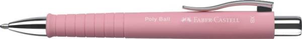 FABER CASTELL Kugelschreiber Poly Ball XB rose 241127