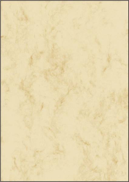 SIGEL Design Papier A4 25BL beige DP181 Marmor 90g